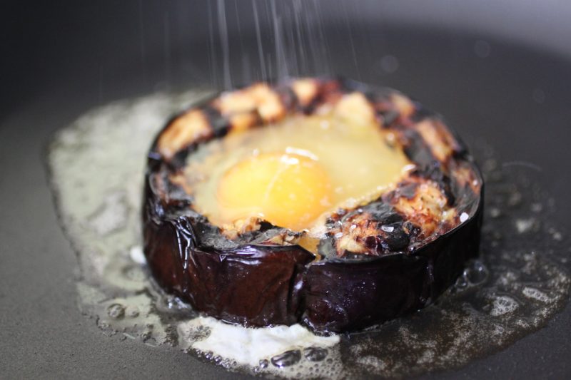 Eggplant Hole in the Head Primal Palate Paleo Recipes