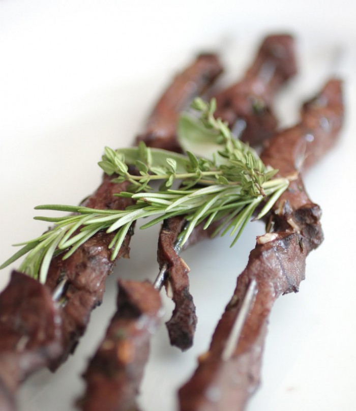Beef Heart Skewers Primal Palate Paleo Recipes
