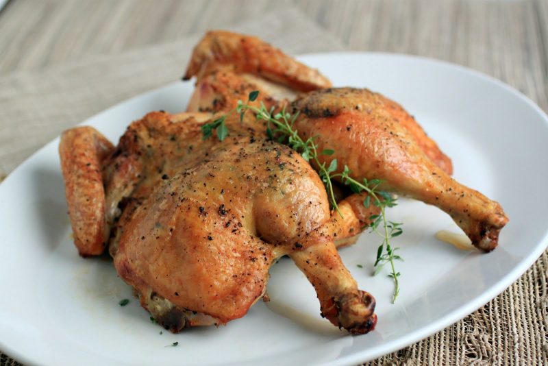 Butterflied Roast Chicken Primal Palate Paleo Recipes