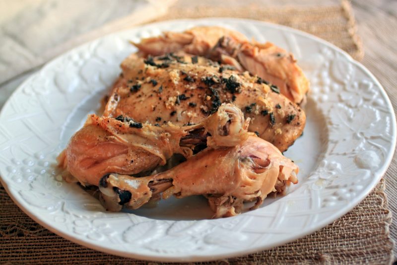 Crock Pot Lemon Pepper Chicken Primal Palate Paleo Recipes