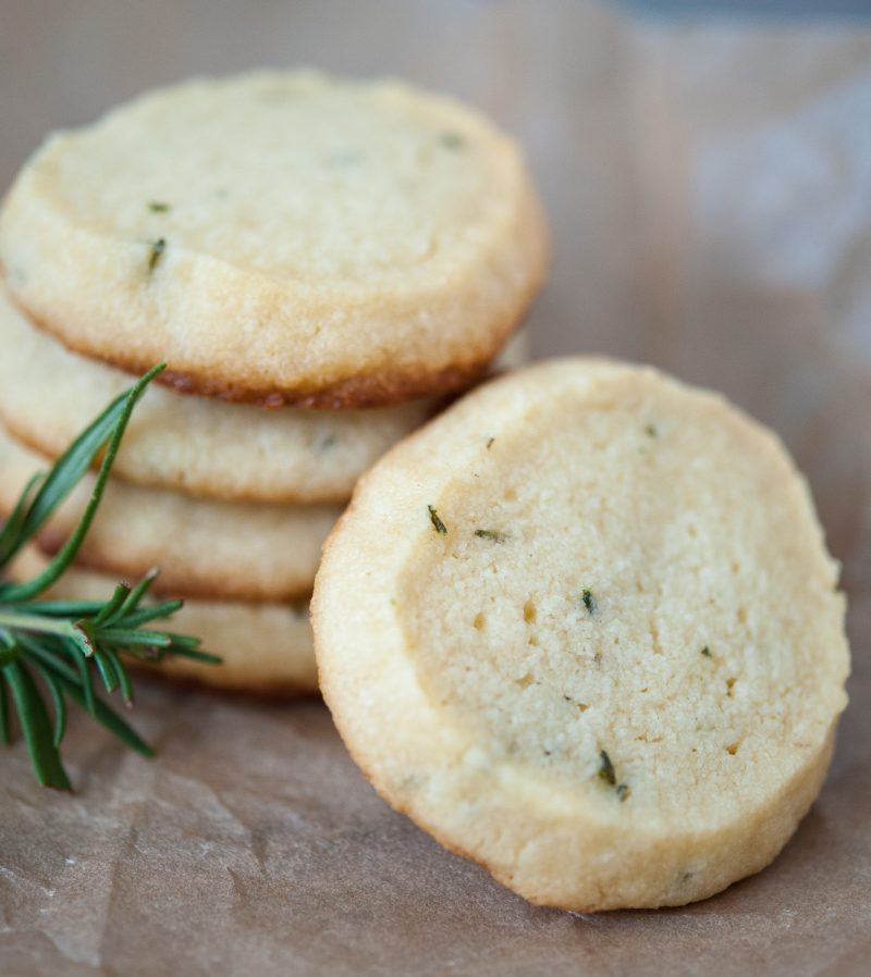Rosemary Shortbread Cookies Primal Palate Paleo Recipes