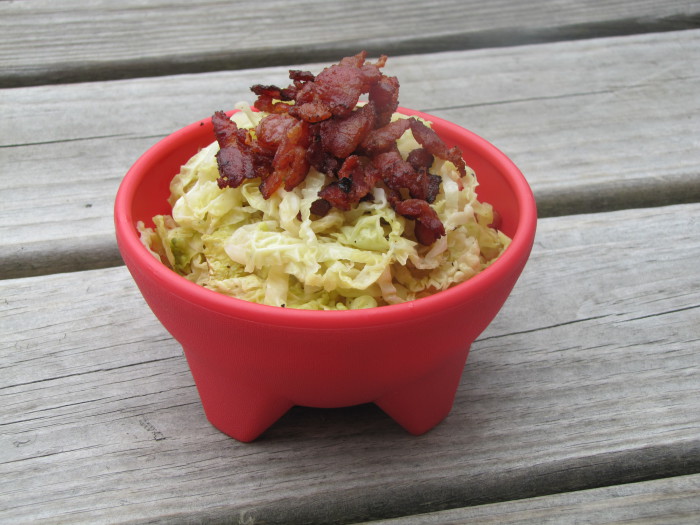 Savoy Cabbage and Bacon - Primal Palate | Paleo Recipes