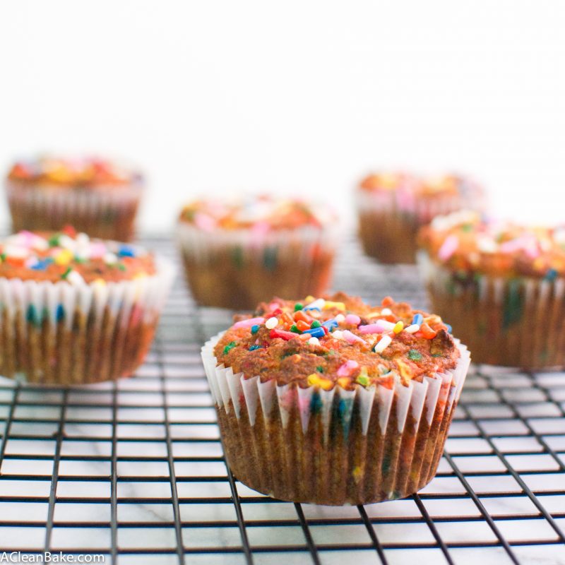 Birthday Cake Muffins (or cupcakes) Primal Palate Paleo Recipes