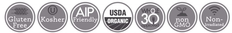 Primal Palate Organic Spices - Quality logos with AIP