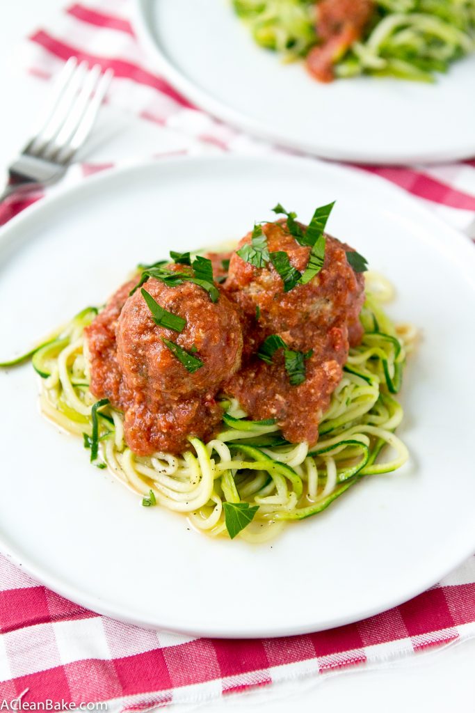 Slow Cooker Meatballs and Marinara Sauce - Primal Palate ...