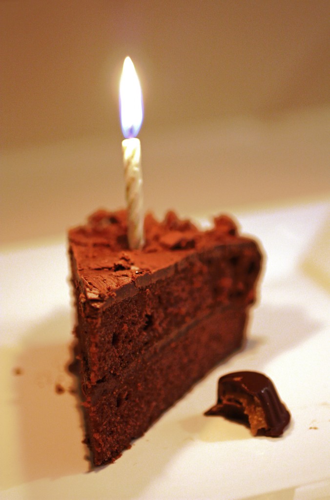 Chocolate birthday cake