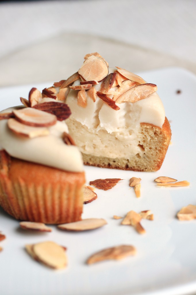 Paleo Burnt Almond Cupcakes
