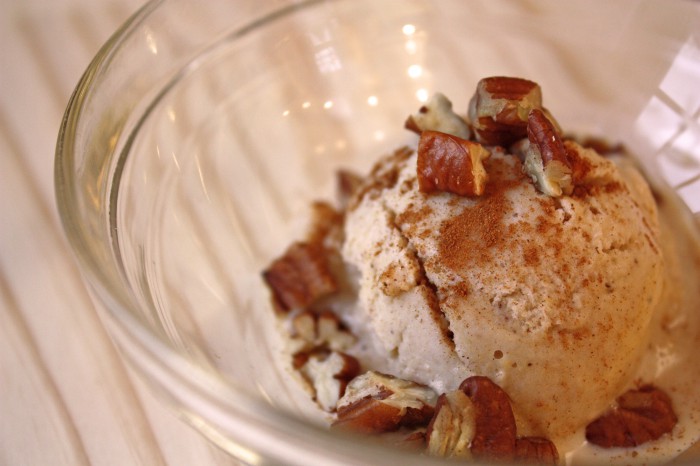 Paleo Pumpkin ice cream