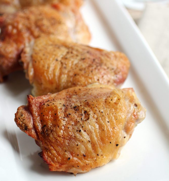 Baked Chicken Thighs | Primal Palate | Paleo Recipes-image