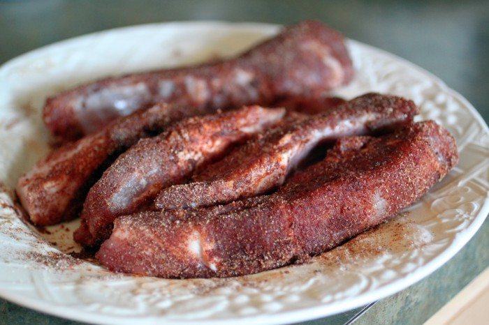 pork ribs spice rub