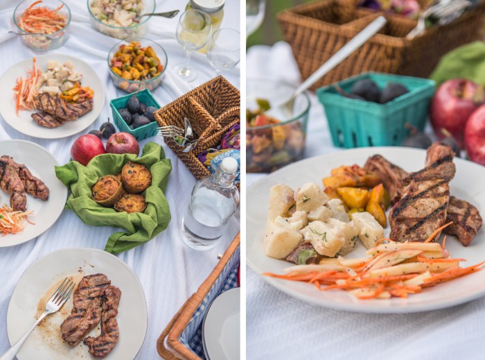 Backyard Paleo Picnic Shoot