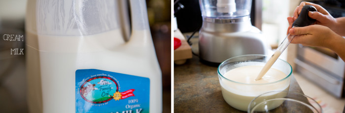 milk jug and cream