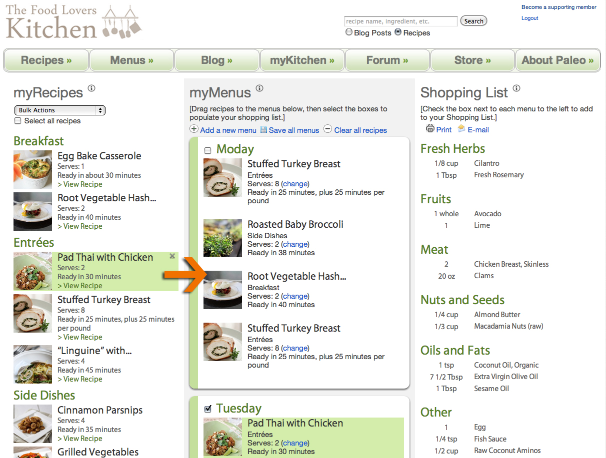 Paleo Meal Planner Primal Palate Paleo Recipes
