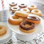 paleo glazed and chocolate donuts