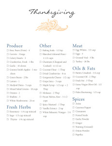 Gather Shopping List13
