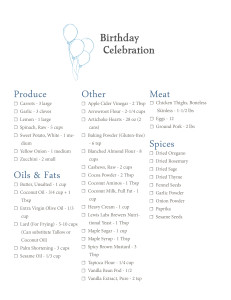 Gather Shopping List15