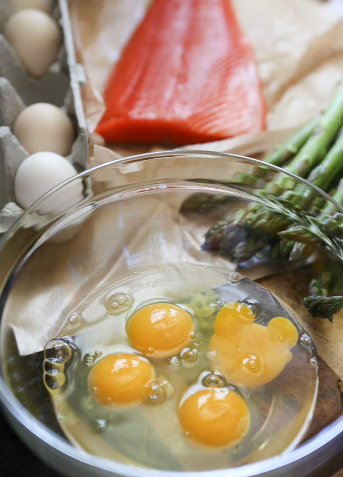 salmon frittata ingredients