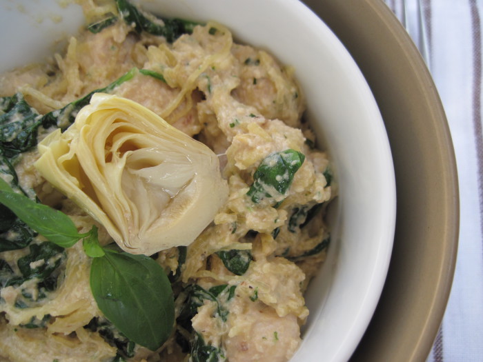 Pesto Artichoke Chicken Pasta