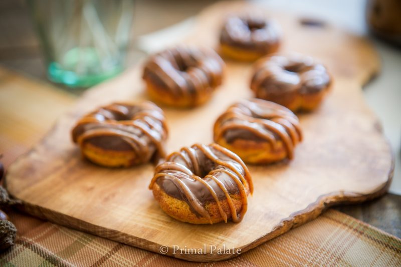 paleo pumpkin donuts