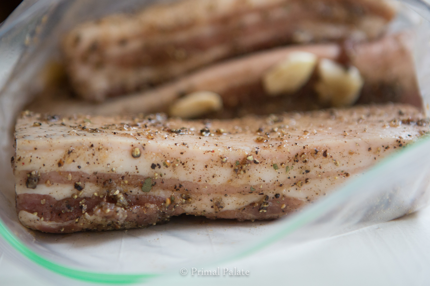 Pork Belly cure for Bacon Primal Palate Paleo Recipes