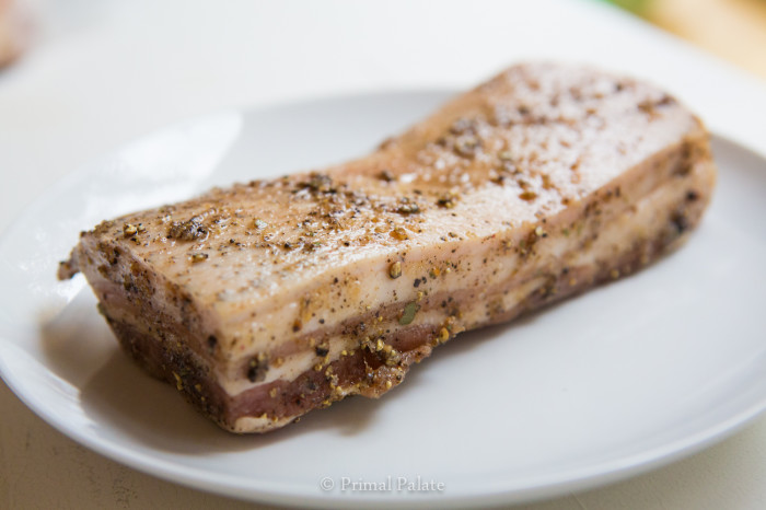 Pork Belly cure for Bacon
