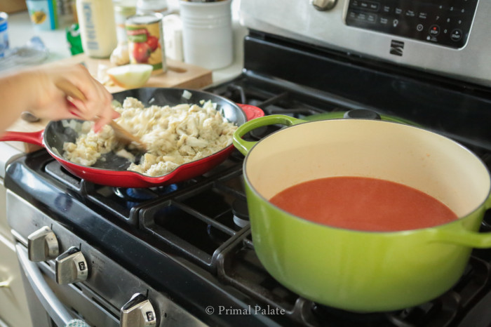 paleo crab bisque