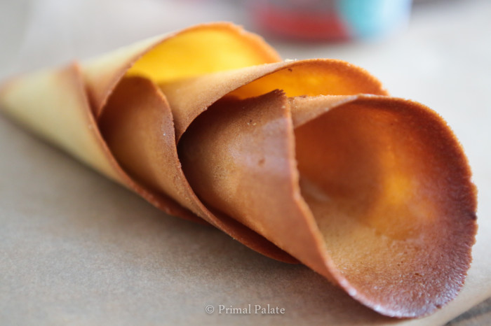 paleo ice cream cones