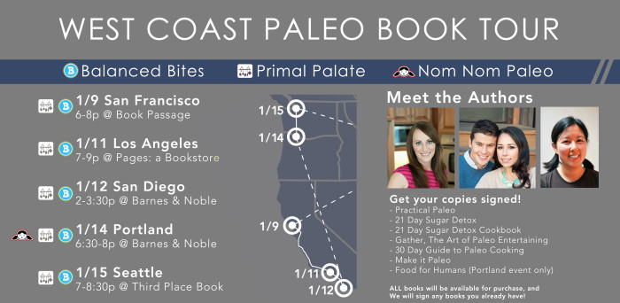 paleo book tour