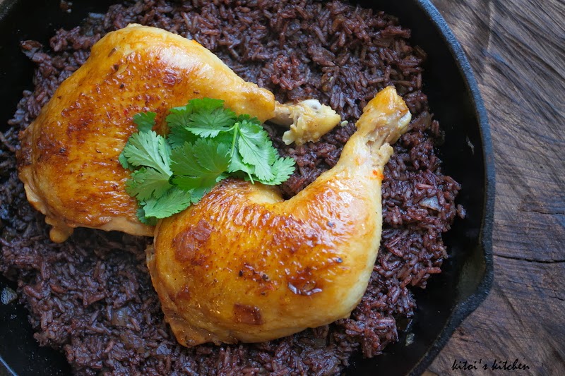Cabidela: Braised Chicken with Blood Rice | Primal Palate | Paleo Recipes-image