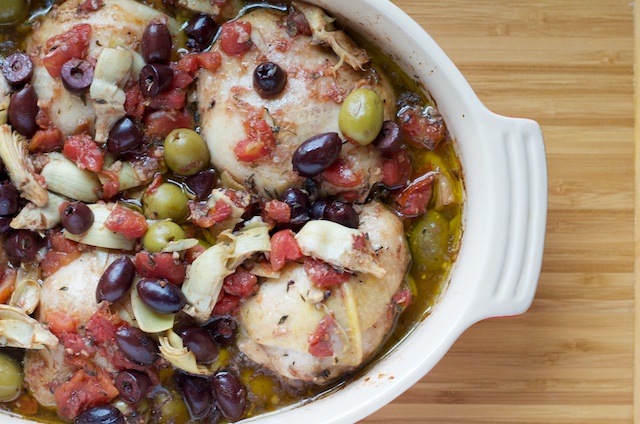 Greek Chicken Thighs