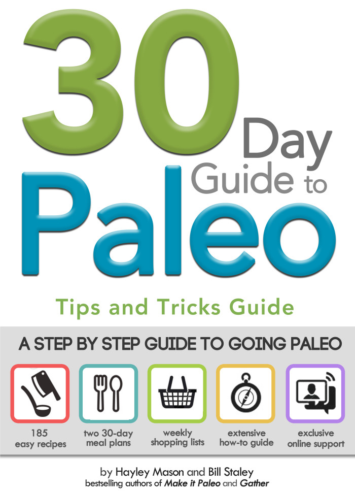 30 Day Guide to Paleo - Tips and Tricks Cover