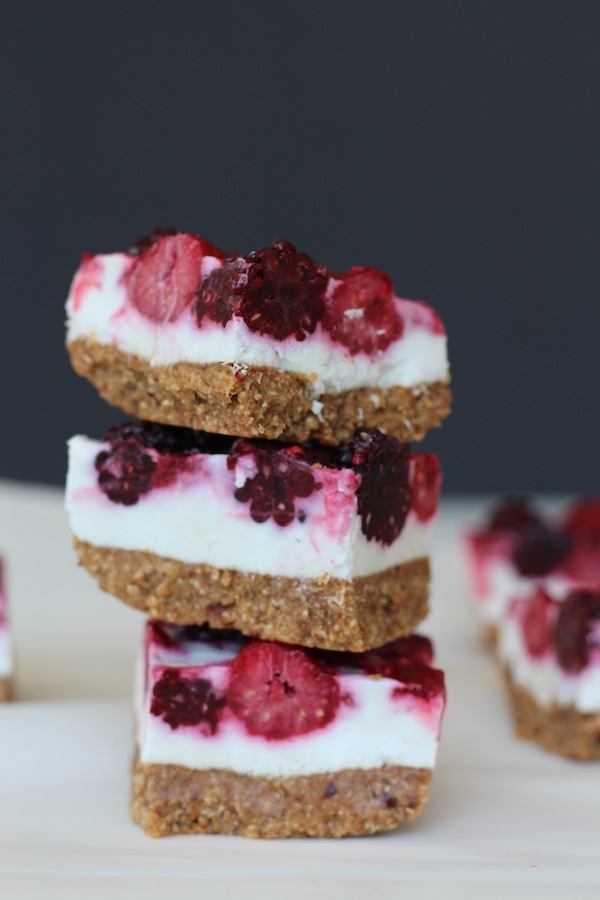 Paleo Berry Cream Bars Paleomg