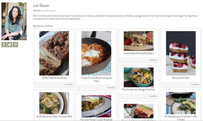 Paleomg recipe feature