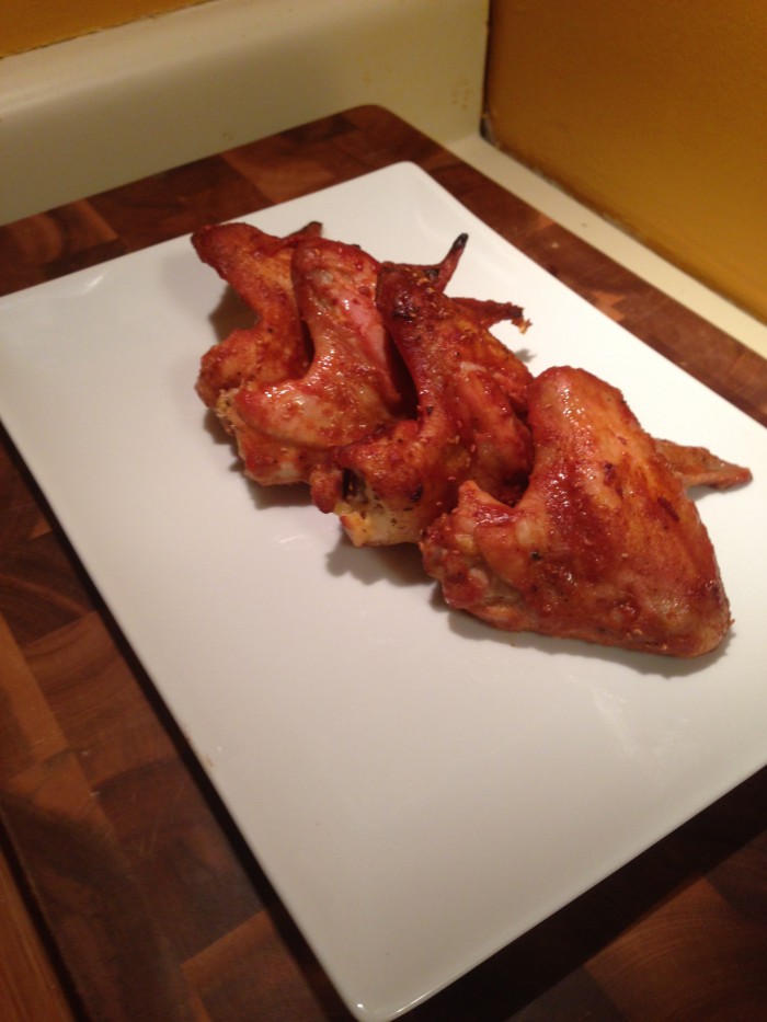 Raspberry Chipotle Chicken Wings
