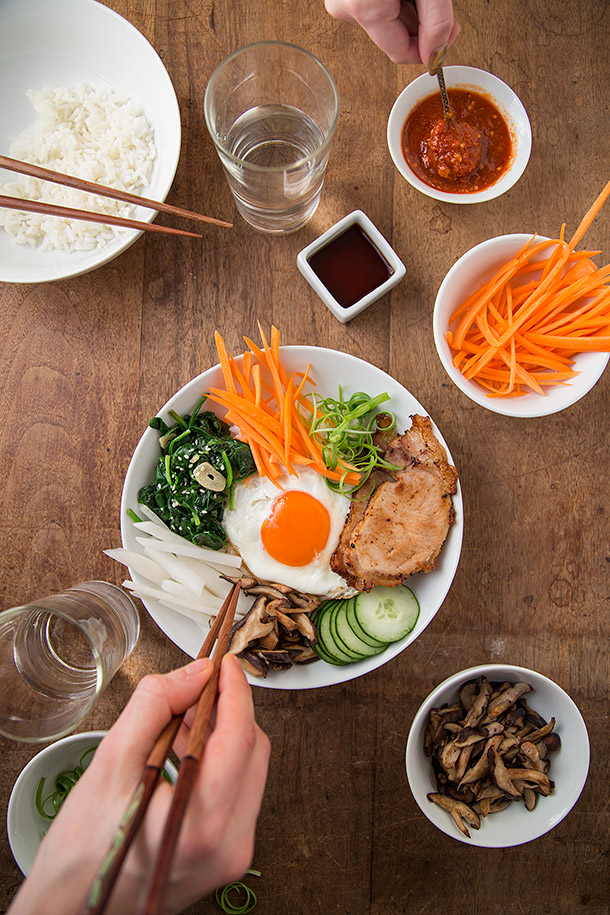 Paleo bibimbap