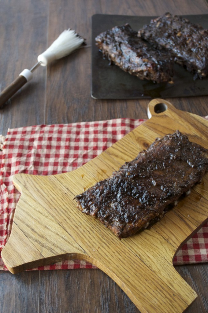 Balsamic Apple Ribs