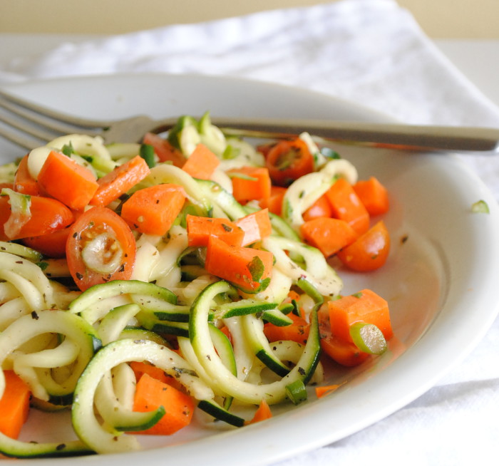 Zucchini Pasta Salad