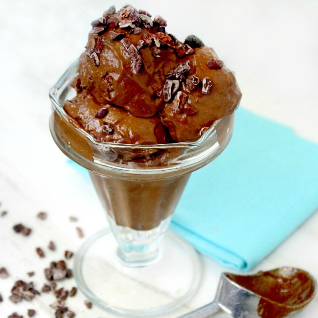 Cacao Nib and Mint Chocolate Ice Cream