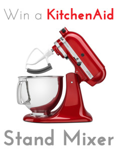 Grand Finale: KitchenAid Artisan Stand Mixer Giveaway ...