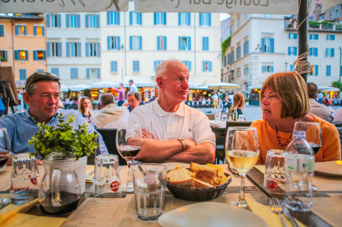 Dinner in Campo Dei Fiori