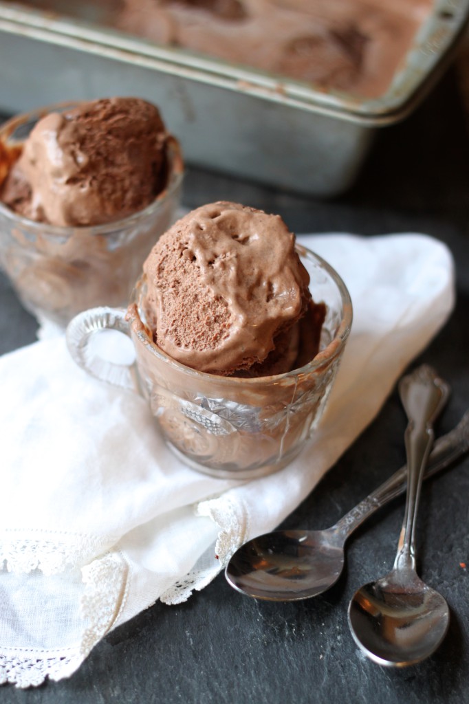 chocolate hazelnut ice cream