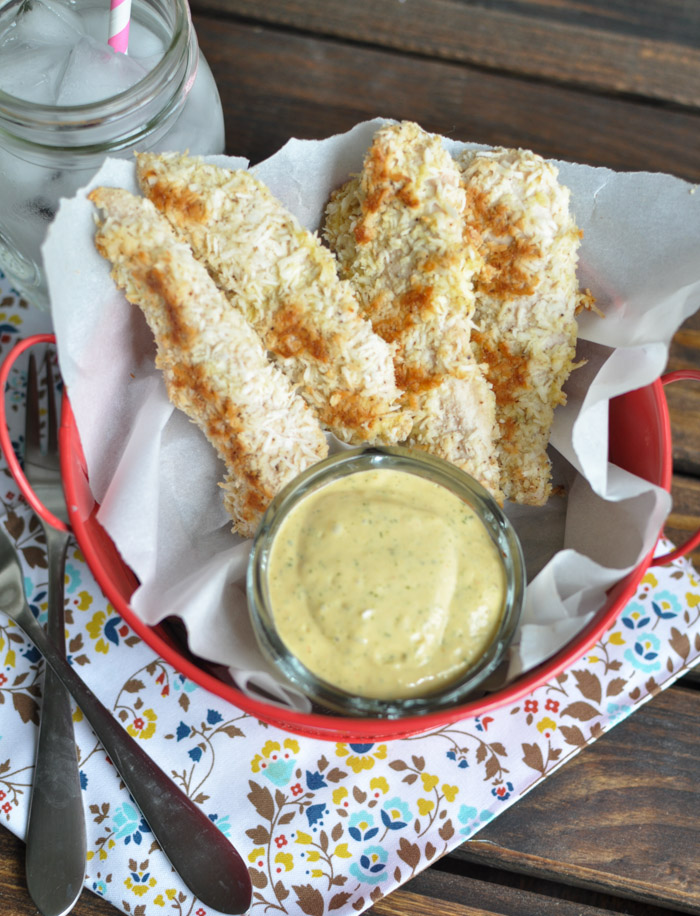 Baked Coconut Chicken Tenders