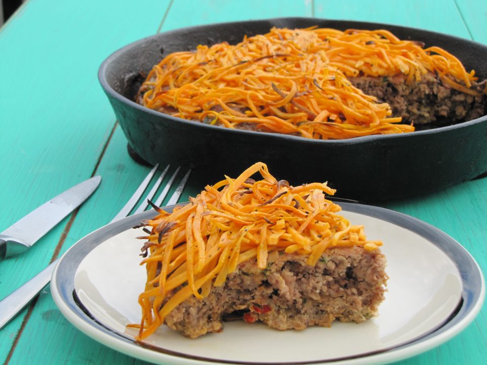 Pork and Beef Skillet Meatloaf | Primal Palate | Paleo Recipes-image