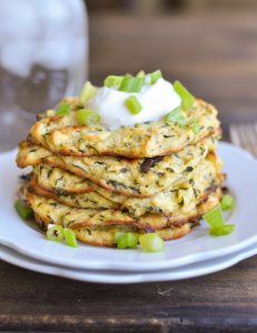 Baked Zucchini Fritters