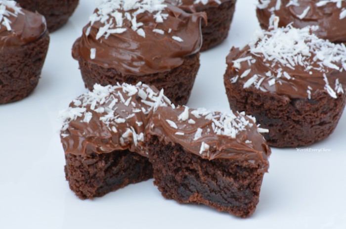 Kale Brownie Bites