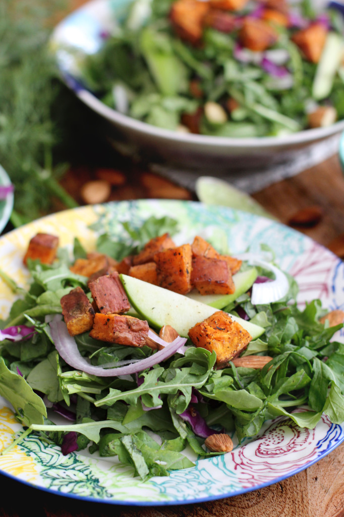 Creamy Kale and Arugula Salad 3