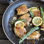 Lemon Rosemary Chicken Thighs