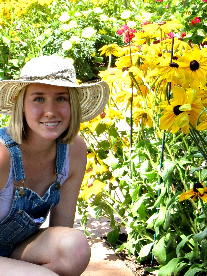 Tess at Botanic Gardens