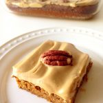 paleo Butter pecan pumpkin bars