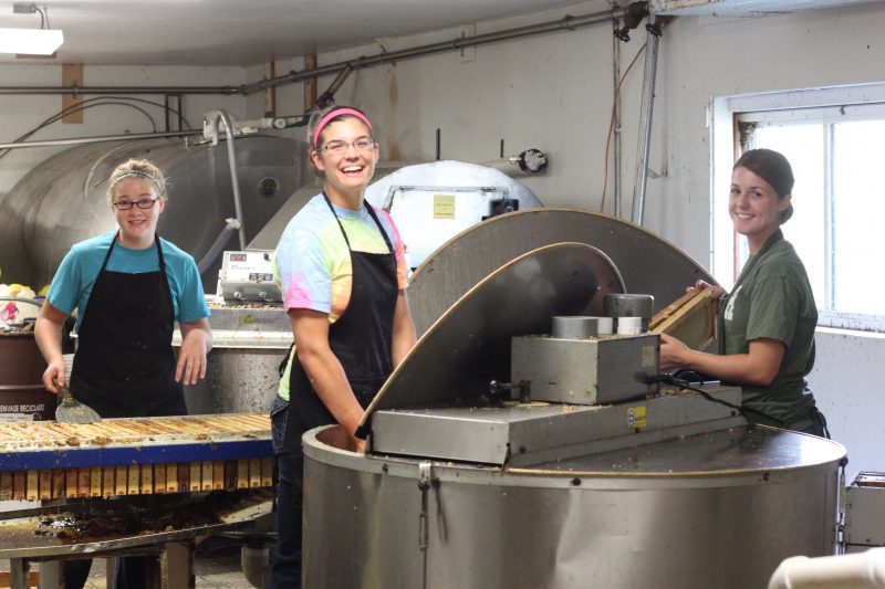 Honey processing plant